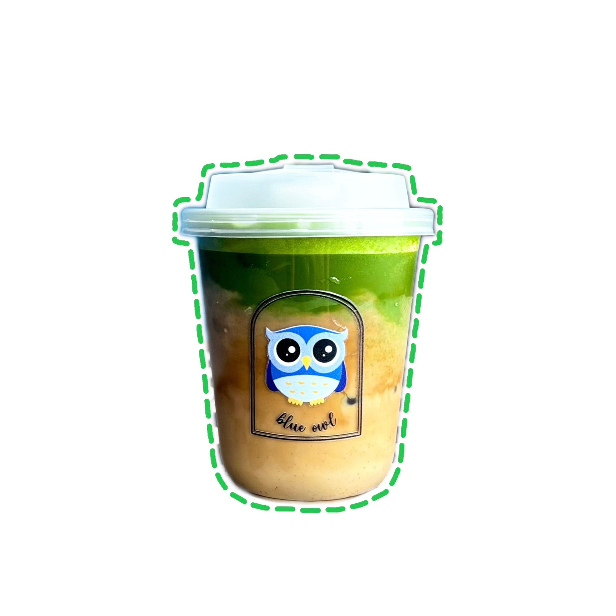 Dirty Matcha Latte